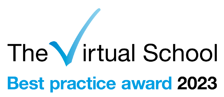 Virtual School Best Practice Award logo